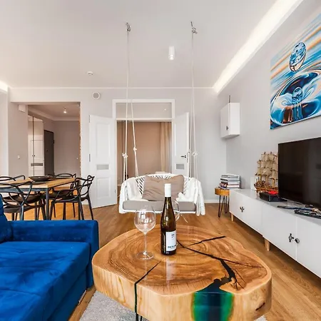 Uroczy No1 W ,, Sercu Starego Miasta Wyspa Spichrzów,, Apartament